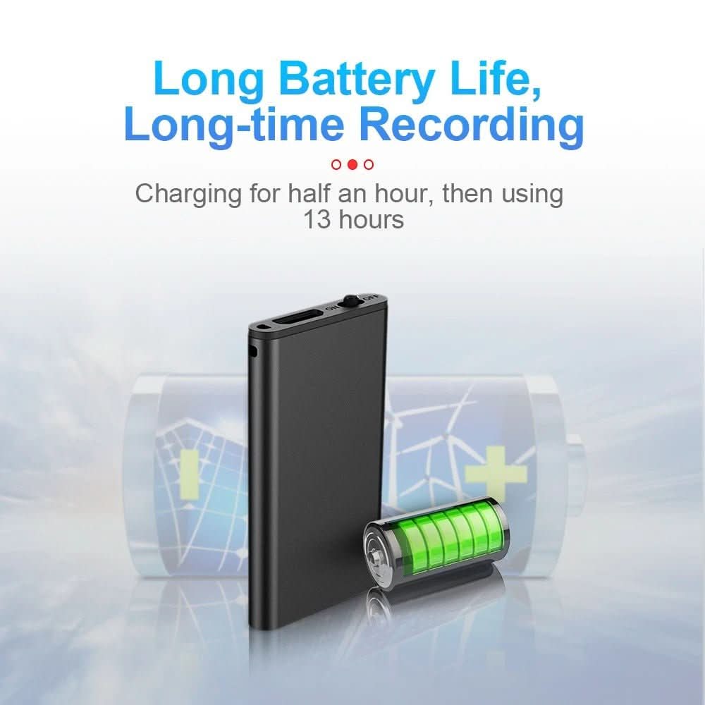 Enregistreur vocal compact à déclenchement par la voix