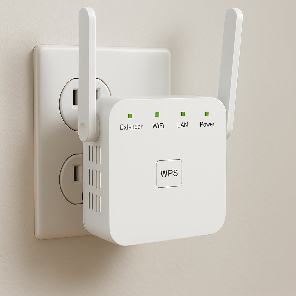 Répéteur Wi-Fi double bande avec configuration WPS