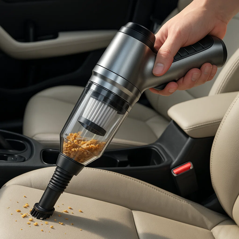 Aspirateur à main rechargeable USB-C avec fonction souffleur