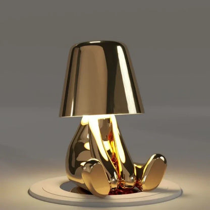 Lampe de table rechargeable à commande tactile, 17 × 15 cm