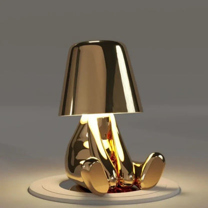 Lampe rechargeable en résine avec variateur tactile