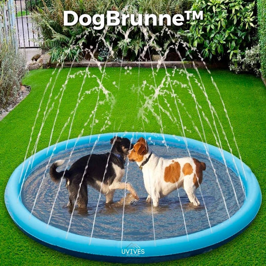 Tapis de jeux d’eau pour chien, 100 ou 150 cm