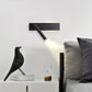 Applique de lecture LED orientable avec éclairage d’ambiance