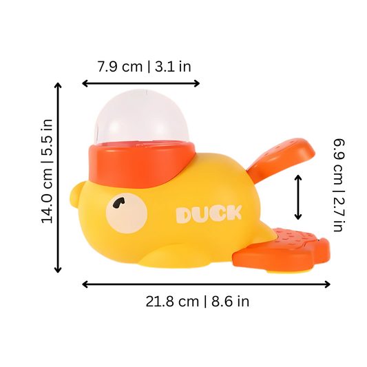 Felineau Puzzle Canard Distributeur de Friandises pour Chat