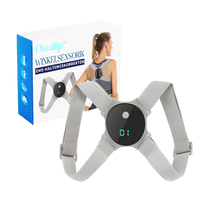 Capteur de posture à vibrations avec sangles réglables