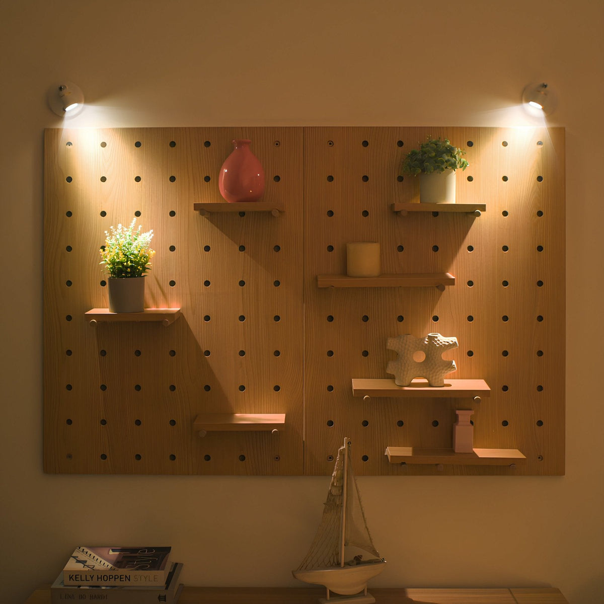 Spot d'appoint orientable avec télécommande et minuterie