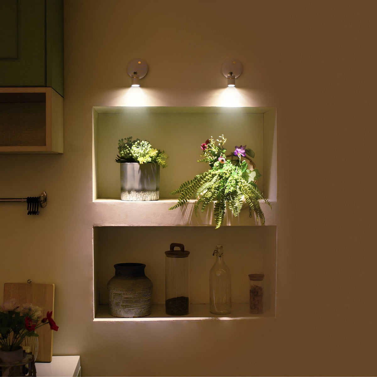 Spot d'appoint orientable avec télécommande et minuterie