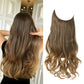 Extensions lisses en cheveux naturels 35 à 45 cm