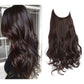 Extensions lisses en cheveux naturels 35 à 45 cm