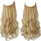 Extensions lisses en cheveux naturels 35 à 45 cm