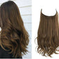 Extensions lisses en cheveux naturels 35 à 45 cm