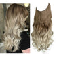 Extensions lisses en cheveux naturels 35 à 45 cm