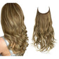 Extensions lisses en cheveux naturels 35 à 45 cm