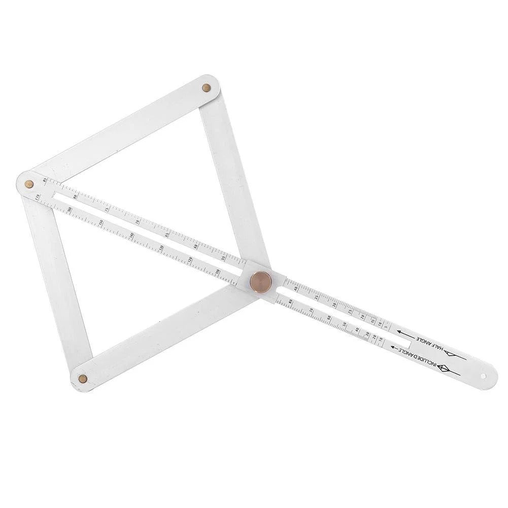 Rapporteur d’angle en acier inoxydable de 10 à 170°