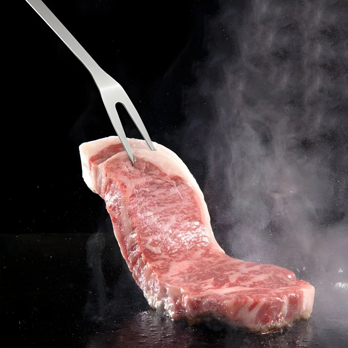 Ensemble d’ustensiles de barbecue en inox avec sac de transport