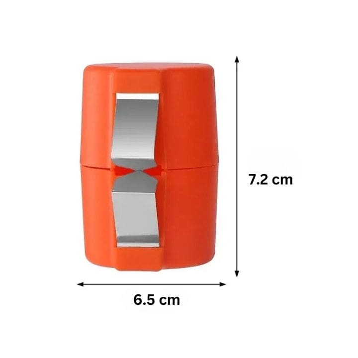 Lot de 2 ouvre-œufs avec séparateur, 6,5 × 7 cm