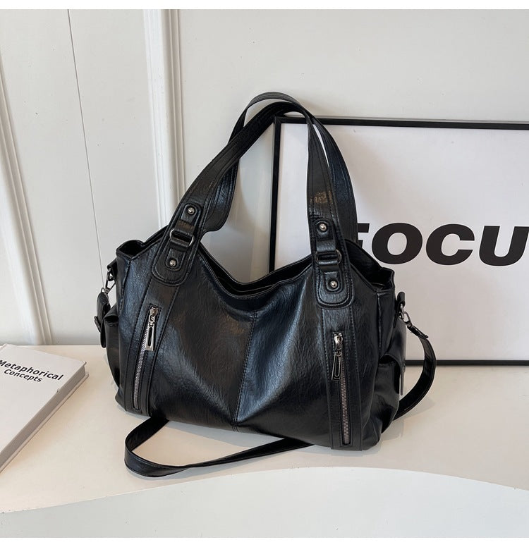Sac cabas en cuir avec anses pour le quotidien