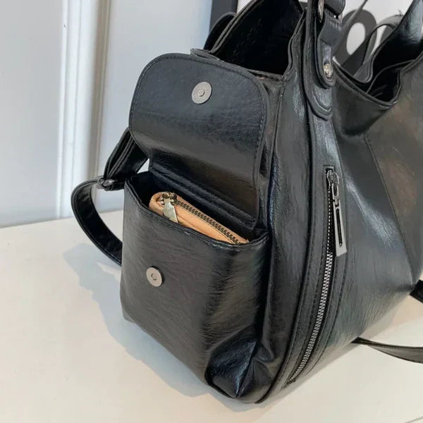 Sac cabas en cuir avec anses pour le quotidien