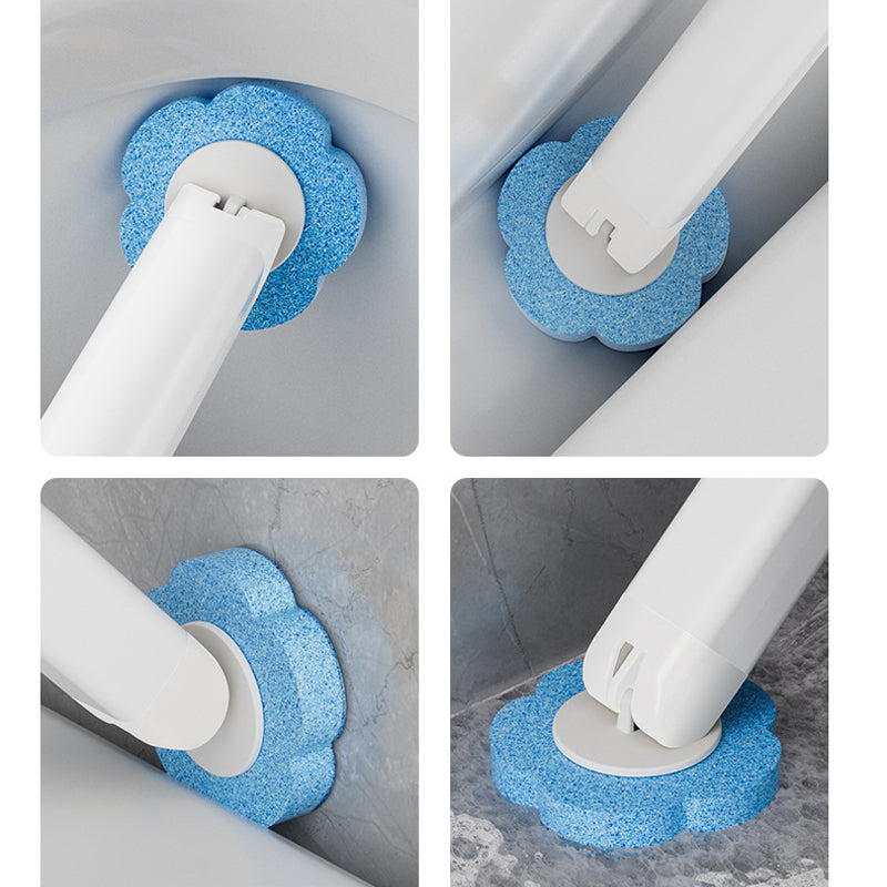 Kit brosse WC jetable avec têtes prédosées