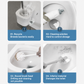 Kit brosse WC jetable avec têtes prédosées