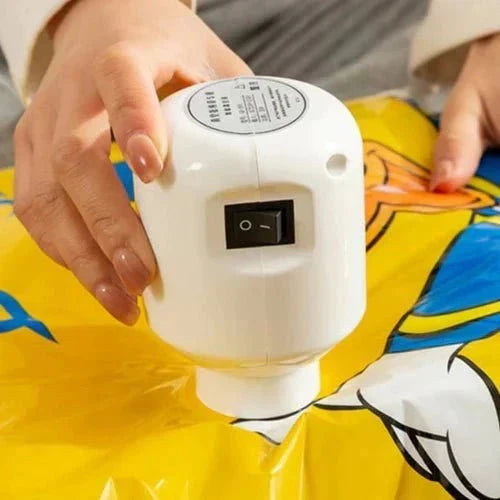 Pompe électrique de rangement sous vide 55 W avec sacs 45 x 70 cm