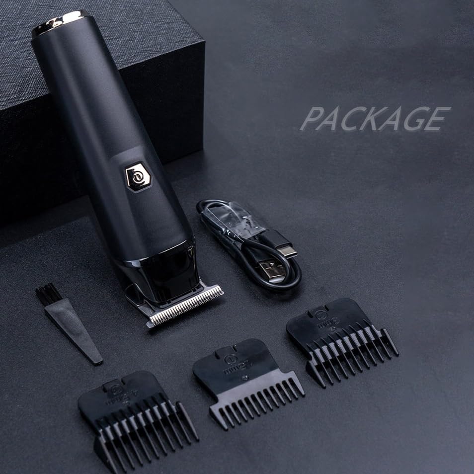 Tondeuse rechargeable à écran LCD et lames lavables