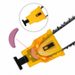 Pierres d’affûtage de rechange pour tronçonneuse, lot de 5