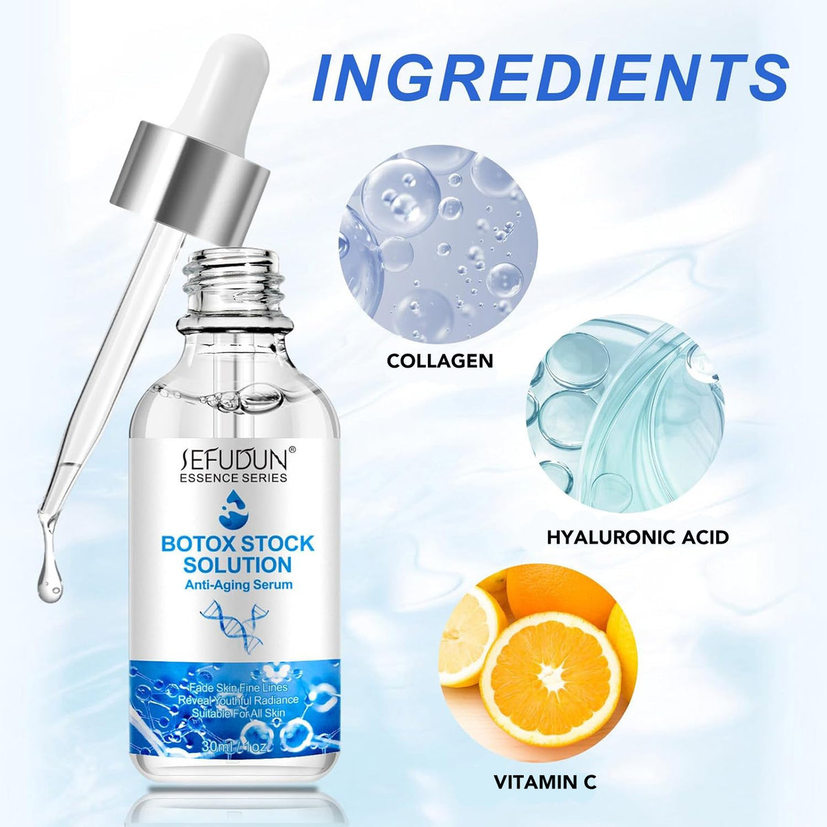 Sérum hydratant pour visage – 1 ou 2 unités