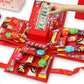 Boîte cadeau dépliante avec 8 papillons