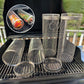 Panier rotatif pour barbecue – Rôtissoire à légumes en acier inoxydable 304 – image 2