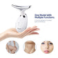 Appareil de massage du visage et du cou avec LED