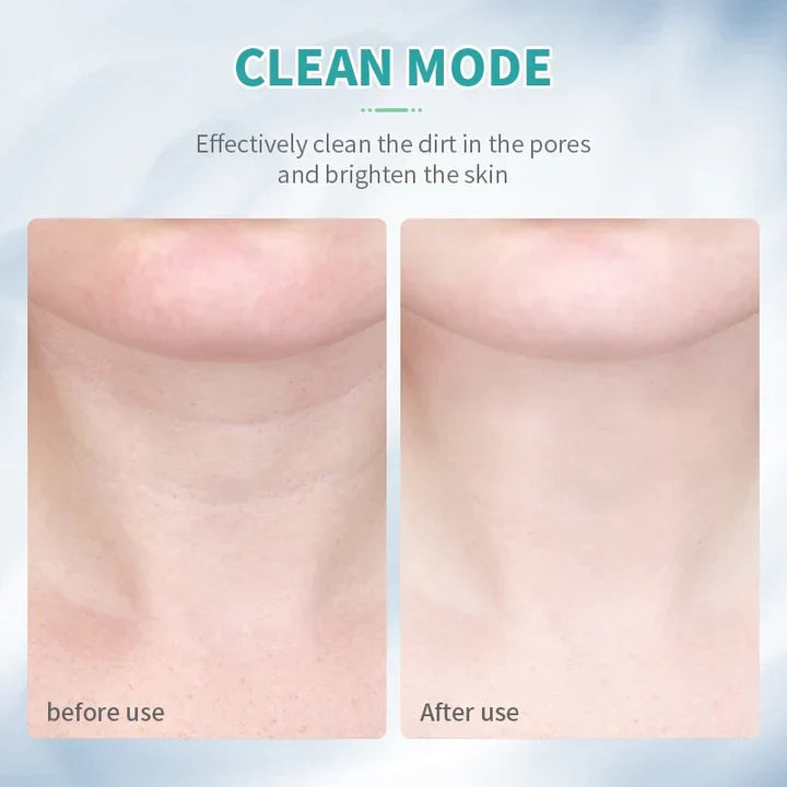 Appareil de massage du visage et du cou avec LED