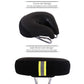 Selle de vélo sans bec à mousse multicouche 20 × 18 cm