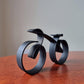 Sculpture vélo en métal minimaliste