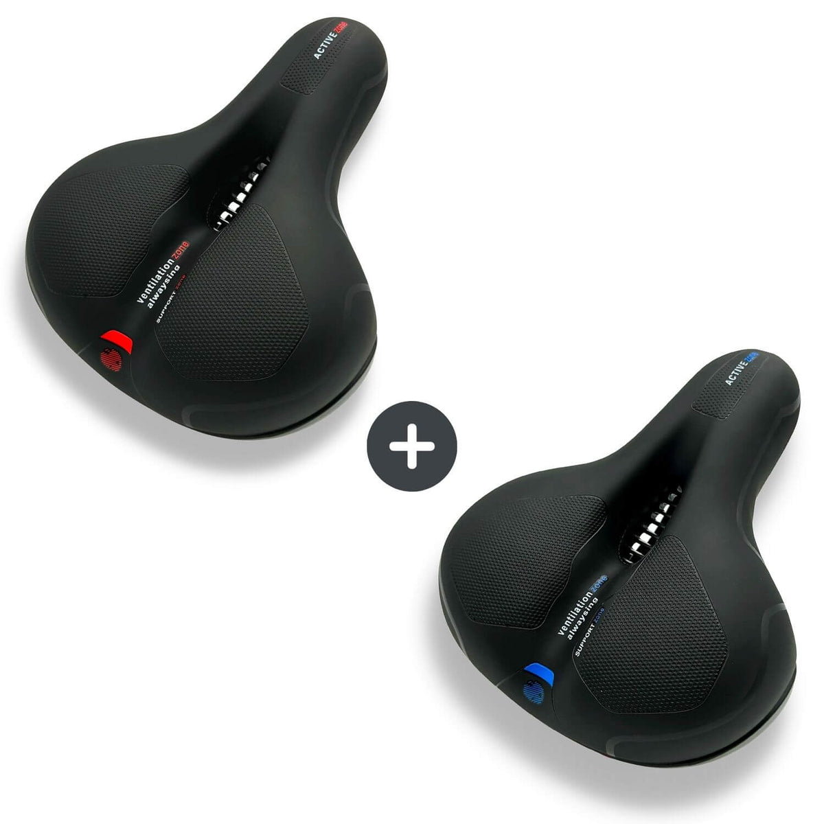 Selle de vélo rembourrée en mousse à mémoire de forme