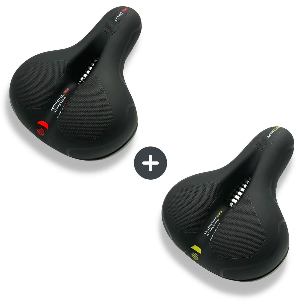 Selle de vélo rembourrée en mousse à mémoire de forme