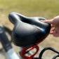 Selle de vélo rembourrée en mousse à mémoire de forme