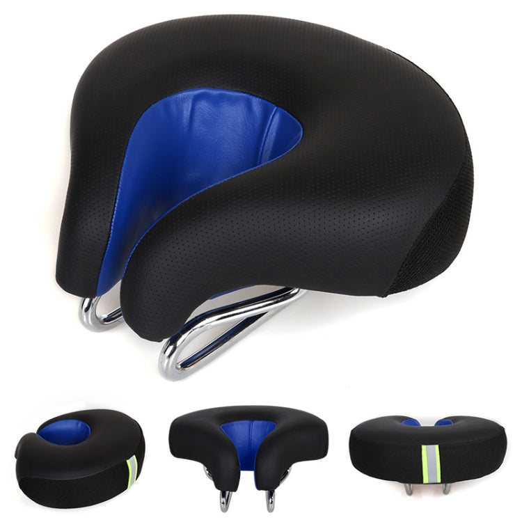 Selle de vélo sans bec rembourrée 20 × 18 cm