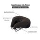 Selle de vélo sans bec rembourrée 20 × 18 cm