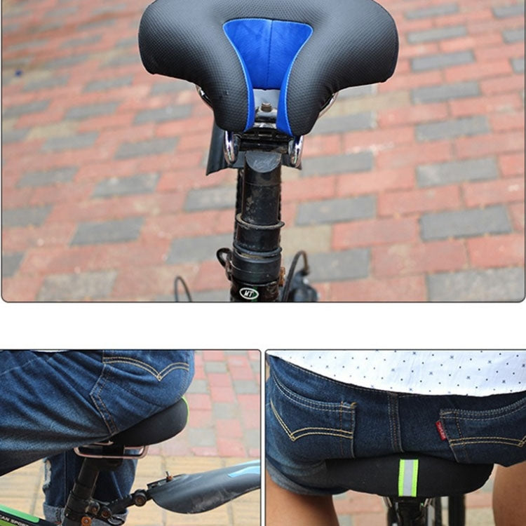 Selle de vélo sans bec rembourrée 20 × 18 cm