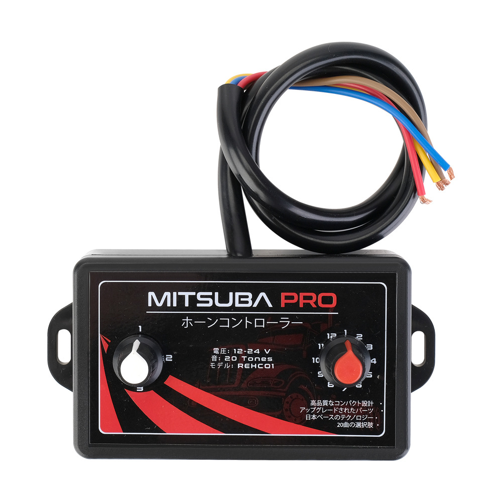 Boîtier de commande pour avertisseur pneumatique 12 ou 24 V