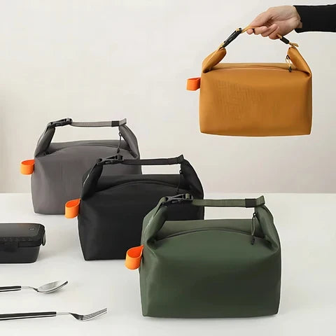 Sac repas isotherme pliable en polyester