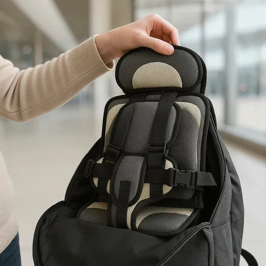 Siège pliable pour enfant avec sangles réglables
