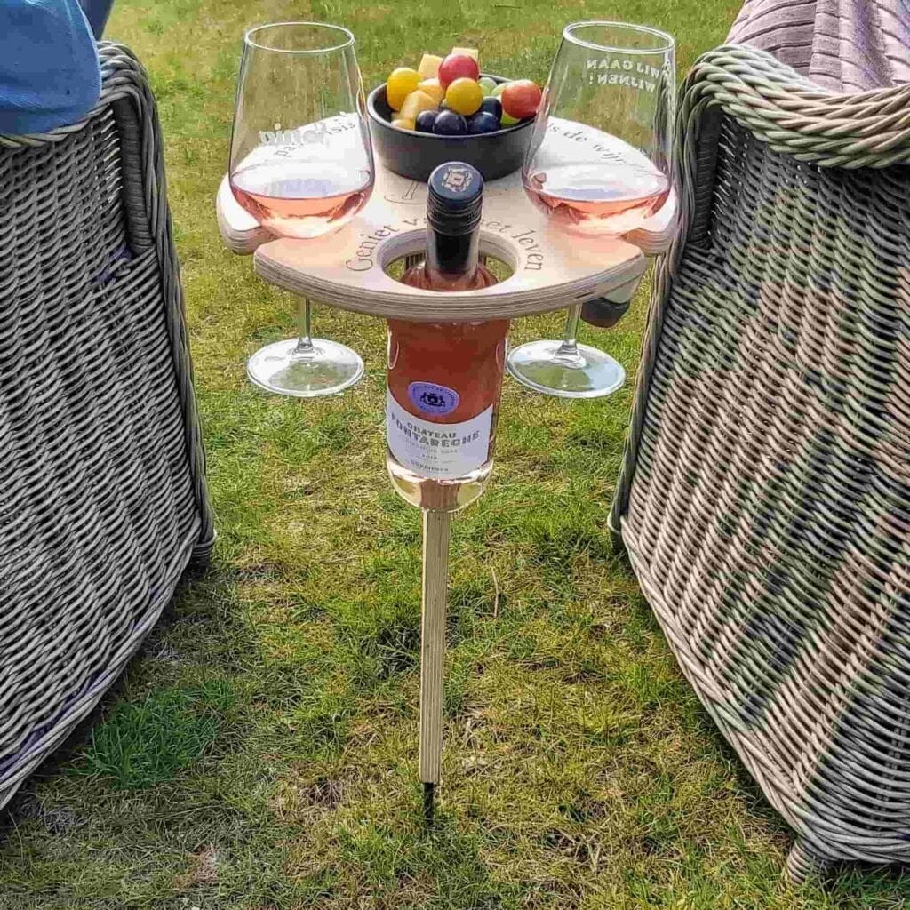 Table de pique-nique pliable en bois