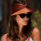 Chapeau de soleil pliable à large bord
