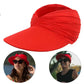 Chapeau de soleil pliable à large bord