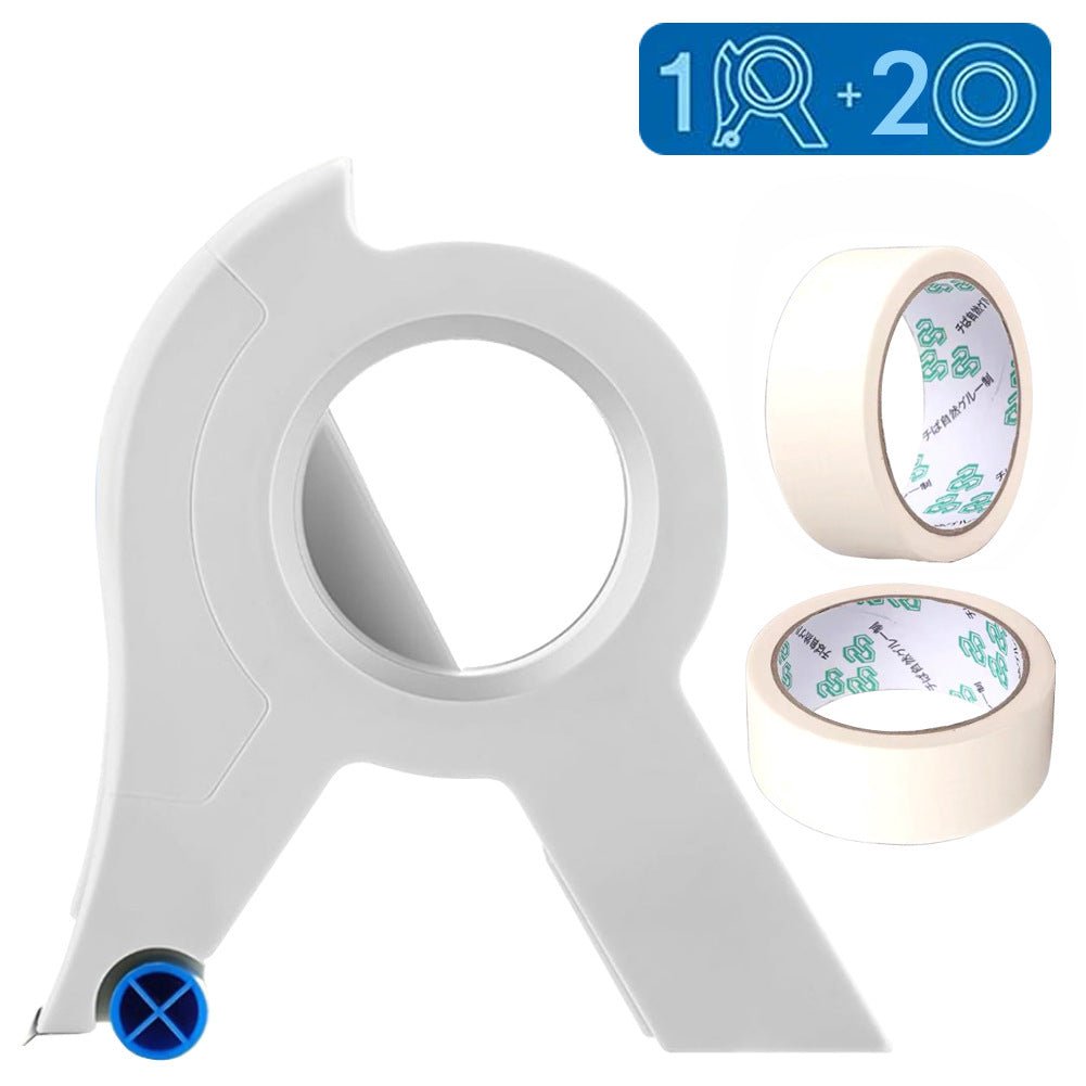 Applicateur de ruban de masquage avec coupe-ruban, 15 × 6 × 16 cm