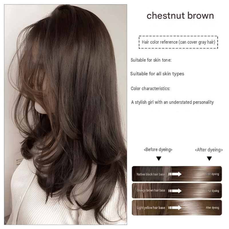 Crème colorante avec peigne applicateur 100 ml