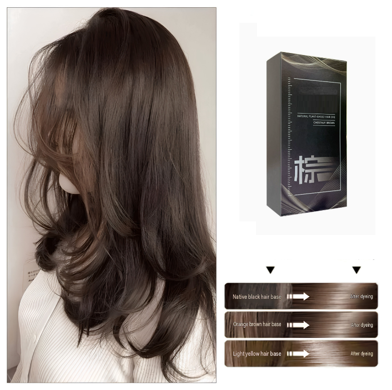 Crème colorante avec peigne applicateur 100 ml