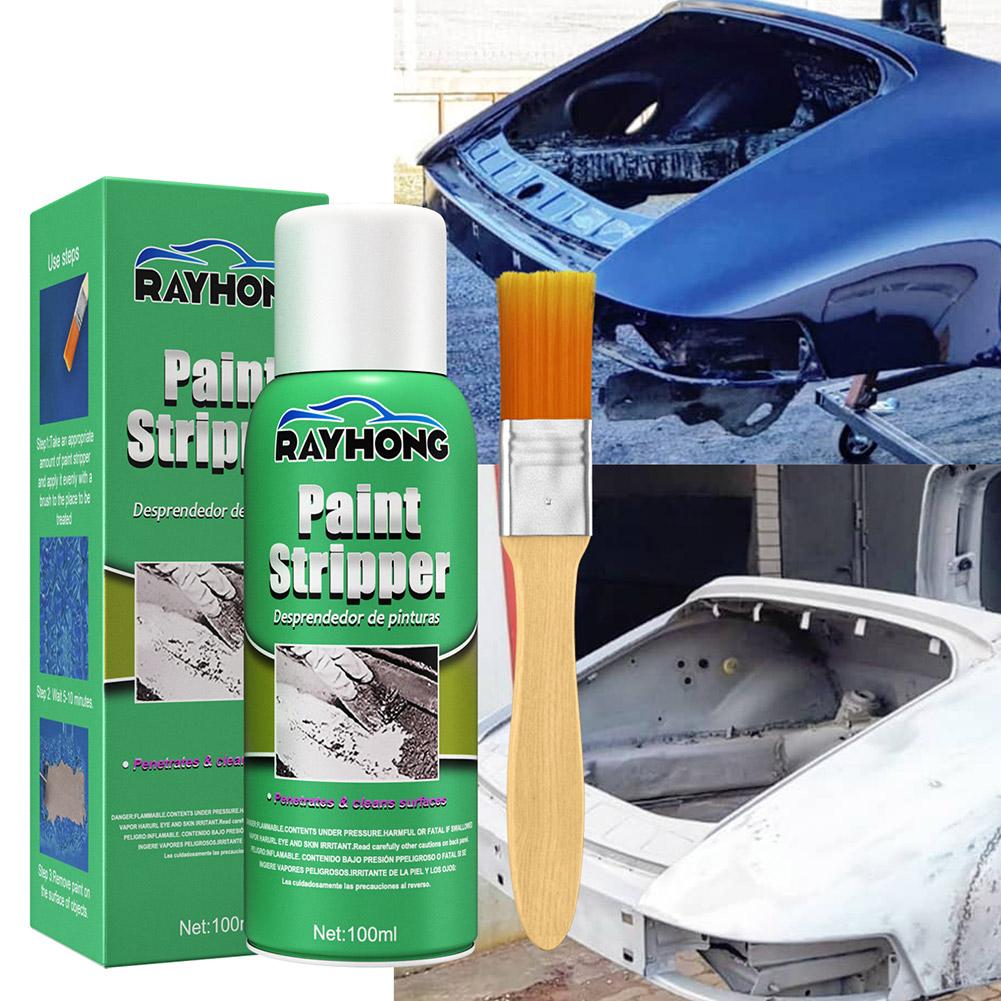 Lot de 2 décapants peinture de 100 ml avec pinceau